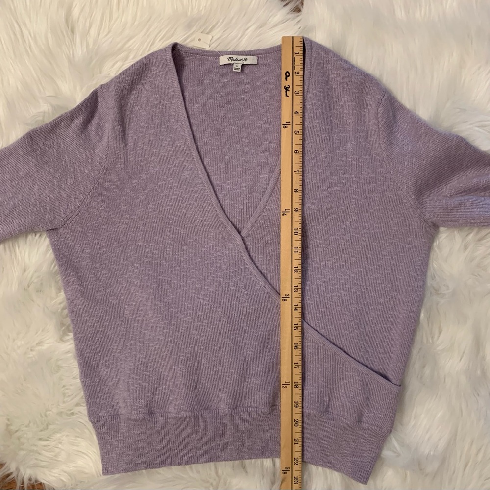 Madewell Lavender Sweater - Picture 8 of 16